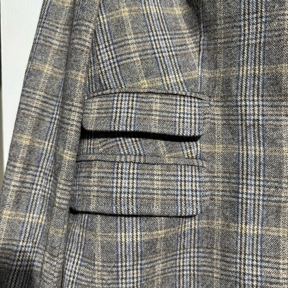 J. Crew Schoolboy Blazer Wool Blend English Tweed Size 16 Academia Preppy - Picture 6 of 15